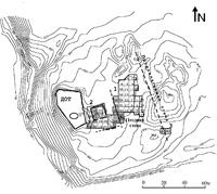 план раскопок Кара-Тобе
