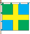 Флаг села Лозовый Яр