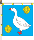 Флаг села Великоселье