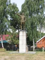 Памятник Василю Чапаєву