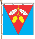 Флаг села Великий Жолудск