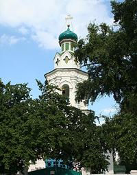 Васильевская церковь с колокольней